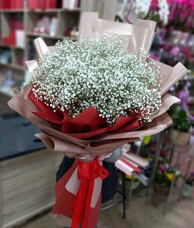 Букет цветов из: Гипсофила в Афипском