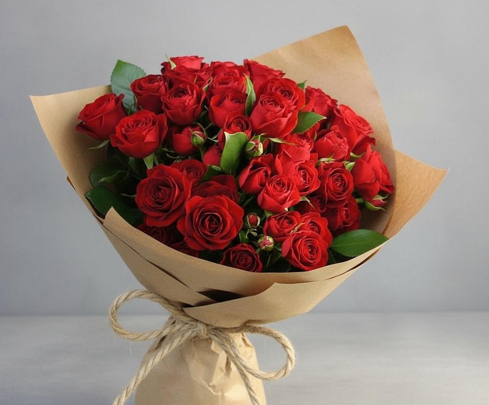 Букет Любовный роман в Афипском