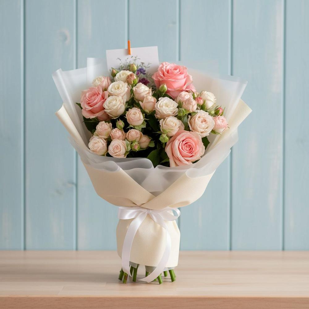 Букет голос любви в Афипском Букет цветов из: Розы в Афипском