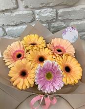 Букет цветов из:  Герберы #REPLACE_PRED# Афипском