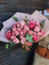 Букет розы в пальмах в Афипском Букет цветов из: Розы в Афипском