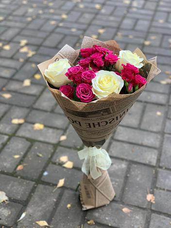 Букет цветов из: Розы в Афипском