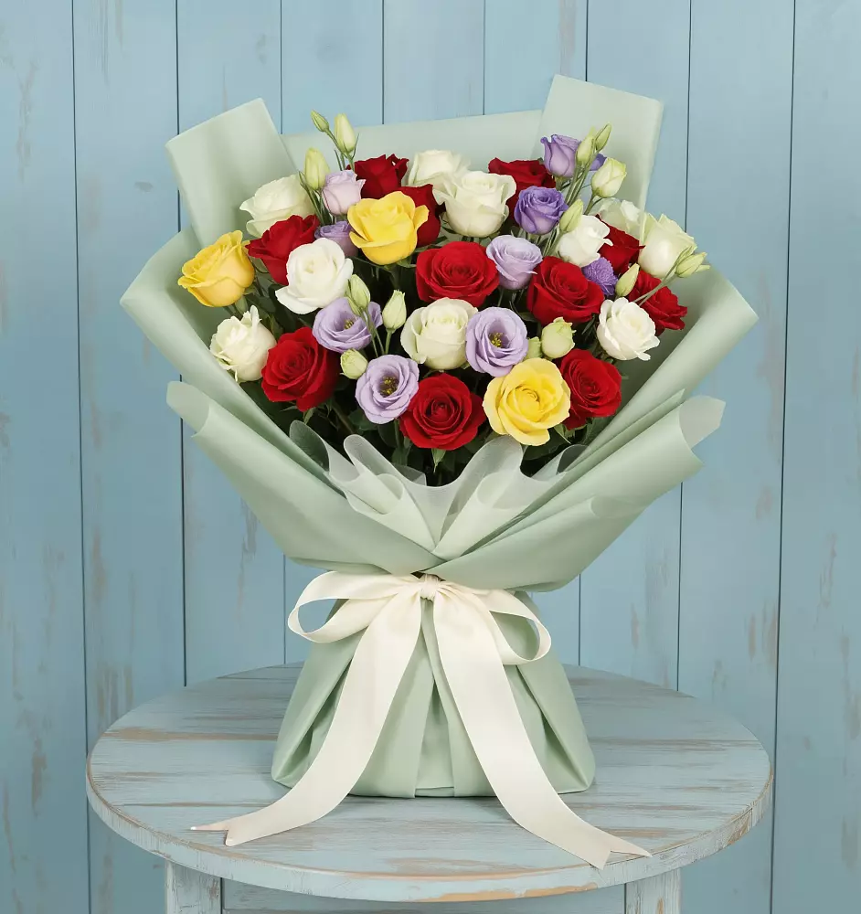 Букет Модная красотка в Афипском Букет цветов из: Розы в Афипском