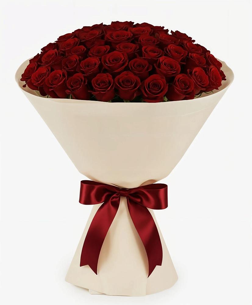 101 Бордовая роза Блэк Бакарра в Афипском Букет 101 Бордовая роза Блэк Бакарра в Афипском